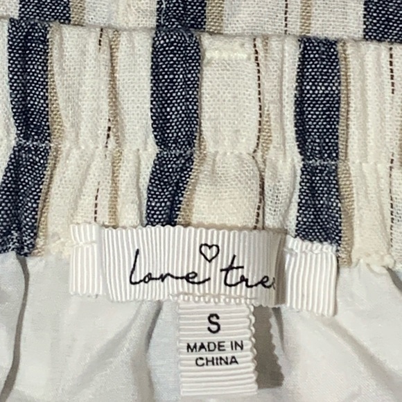 Striped Button-Down Skirt Women’s Love Tree Size Small - Picture 6 of 8